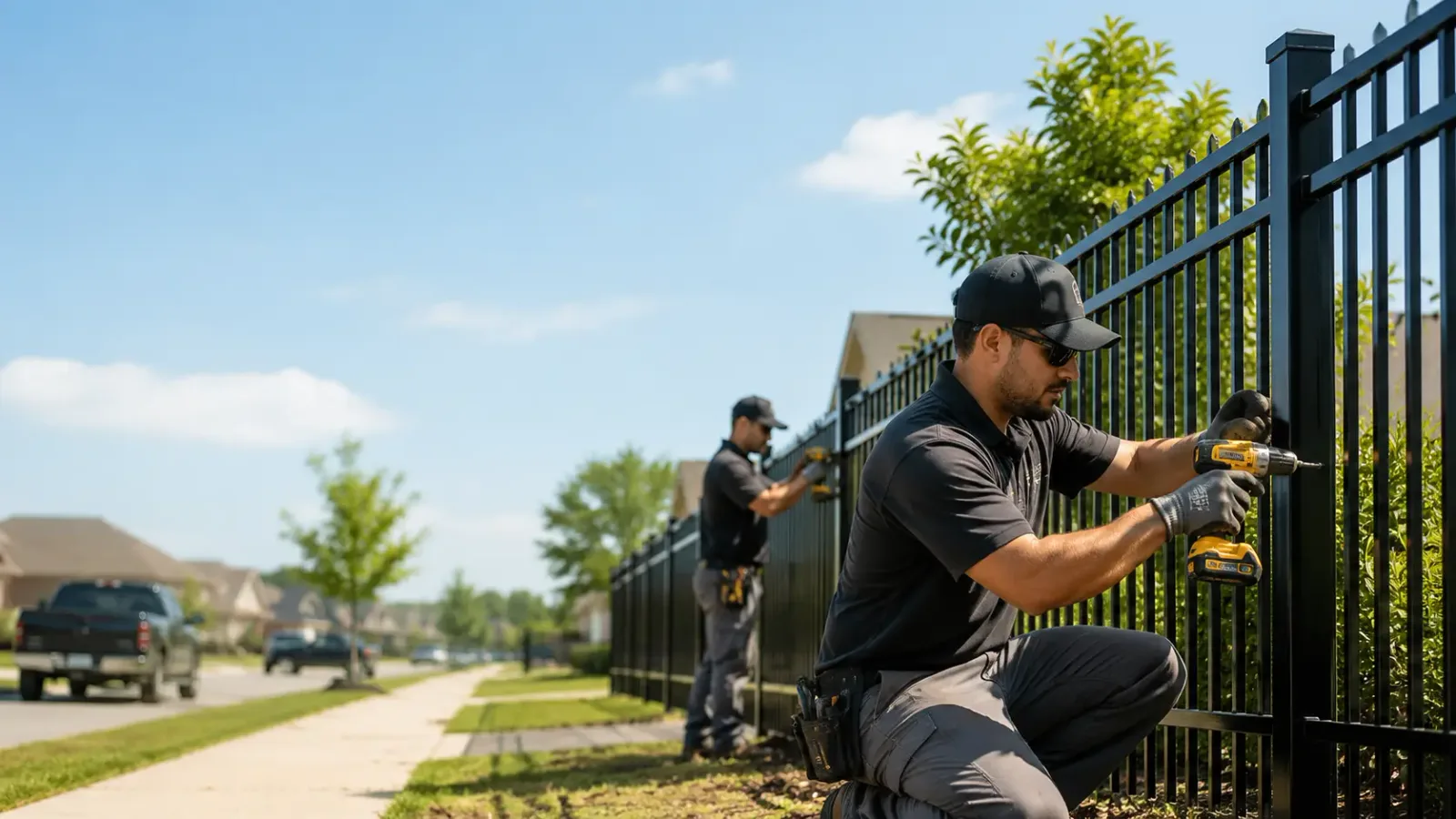 Metal Fence Installation in Woodstock, MN